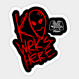 KVLI3N ''MARCO'S PIZZA UNIFORM'' Sticker